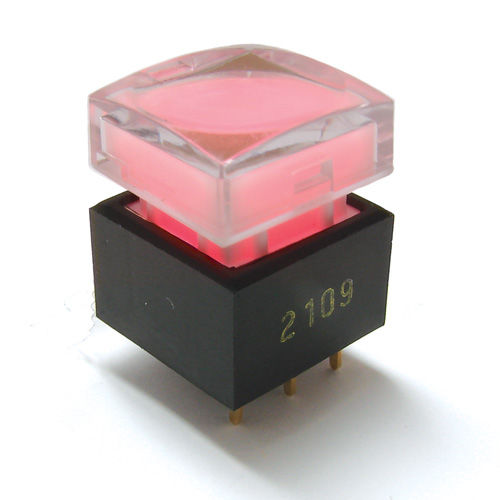 Bouton poussoir à ressort - ULP series - E-SWITCH - lumineux (LED) / standard / on/off