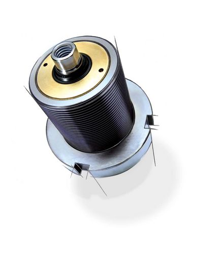 Vérin hydraulique - KHZ series - AHP Merkle - double effet / compact / à faible course