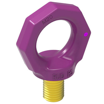 Anneau de levage pivotant - IRS-LT - RUD - à visser / forgé / à oeil orientable