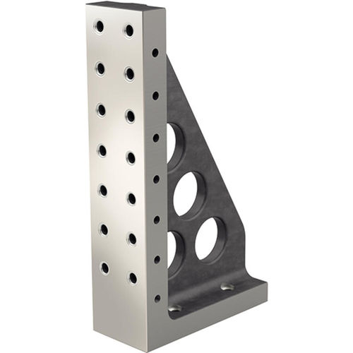 Équerre de fixation de bridage - EH 1505.200 - EH 1605.400 series - HALDER France - fonte / rainurée / 90°