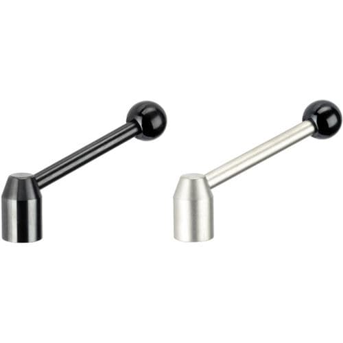 Manette indexable en acier - EH 24430. series - HALDER France - inoxydable / avec insert taraudé