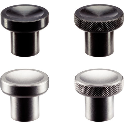Bouton champignon - EH 24520. series - HALDER France - fileté / en acier / en acier inoxydable