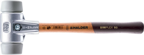 Maillet à impact - EH 3103 series - HALDER France - en plastique / en caoutchouc / en bois
