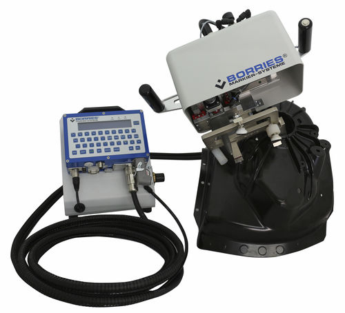 Système de marquage par rayage - 317 Hand Held VIN Scribe Marking Unit - BORRIES Markier-Systeme GmbH - pneumatique / manuel / compact