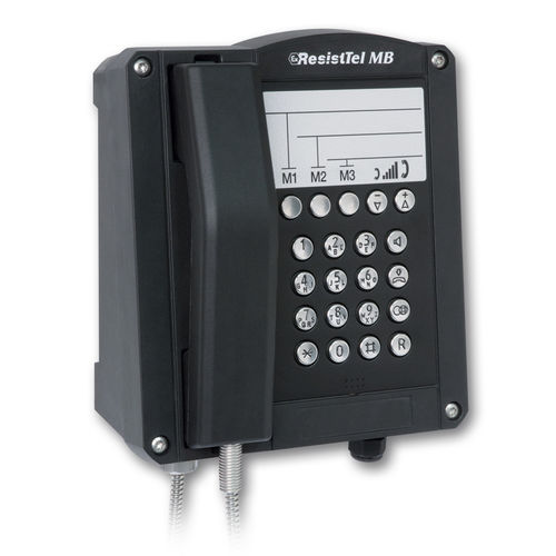 Téléphone analogique - Ex ResistTel MB - FHF Funke Huster Fernsig - IP66 / haut-parleur / antidéflagrant