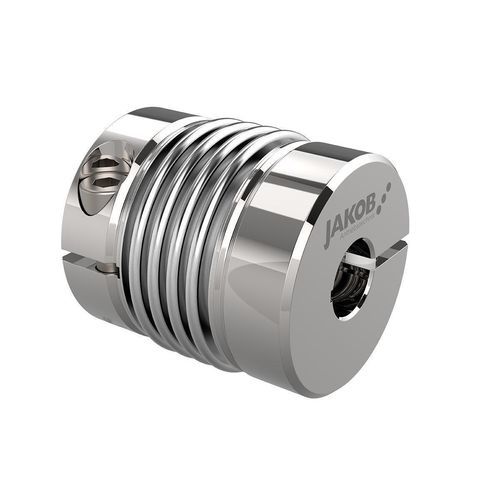 Accouplement d'arbre flexible rigide en torsion - MKG-VA - JAKOB Antriebstechnik GmbH - miniature / à soufflet métallique / sans entretien