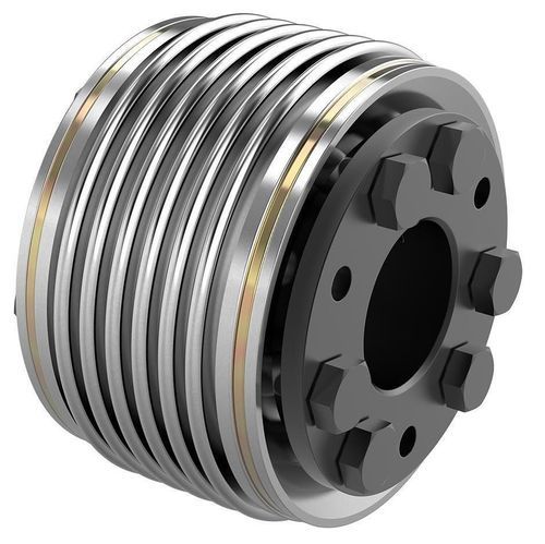 Accouplement d'arbre flexible rigide en torsion - KSD - JAKOB Antriebstechnik GmbH - à soufflet métallique / bague conique / industriel