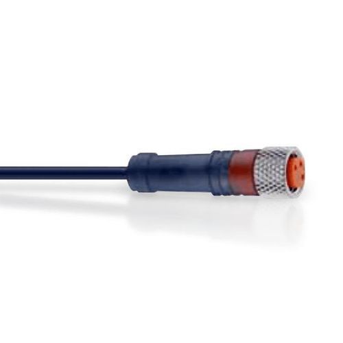 Connecteur droit - EEM 33 series - Novotechnik - M8 / en polyamide / en PUR