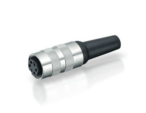 Connecteur droit - EEM 33-79 - Novotechnik - à souder / M16 / blindé