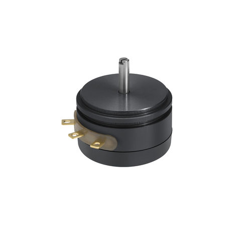 Capteur de position rotatif - P-2500 series - Novotechnik - à potentiomètre à plastique conducteur / de métal / IP40