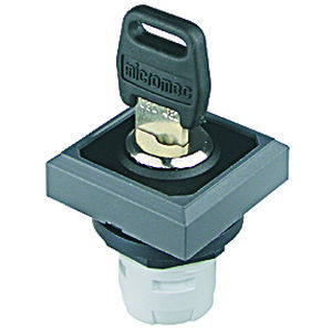 Bouton poussoir à clé - OKTRON® OKSSA12 - Georg Schlegel GmbH & Co. KG - IP65 / non lumineux