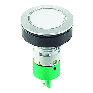 Bouton poussoir IP65 - RONTRON-R-JUWEL RRJTI - Georg Schlegel GmbH & Co. KG - 1NO / DC / AC