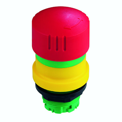 Bouton poussoir d'arrêt d'urgence - QUARTEX®-R QRUV - Georg Schlegel GmbH & Co. KG - coup de poing / IP65 / IP67