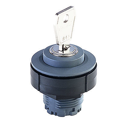 Commutateur à clé - KOMBITAST®-R-JUWEL KRJSSA12E - Georg Schlegel GmbH & Co. KG - IP65 / monté sur panneaux / non lumineux