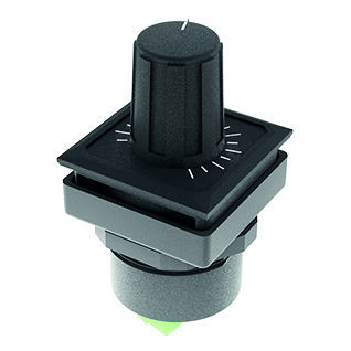 Potentiomètre rotatif - OKTRON®-JUWEL OKJR1K - Georg Schlegel GmbH & Co. KG - manuel / de contrôle