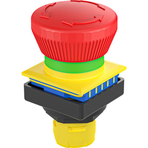 Bouton poussoir d'arrêt d'urgence - OKTRON®-JUWEL OKJUV - Georg Schlegel GmbH & Co. KG - IP65 / IP67