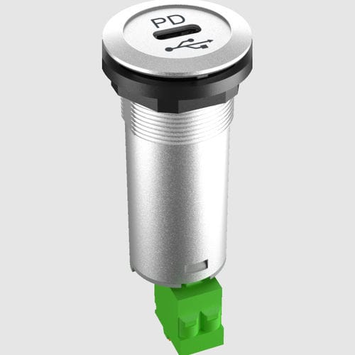 Prise électrique encastrée - RRJ_USB_C_PD - Georg Schlegel GmbH & Co. KG - IP20
