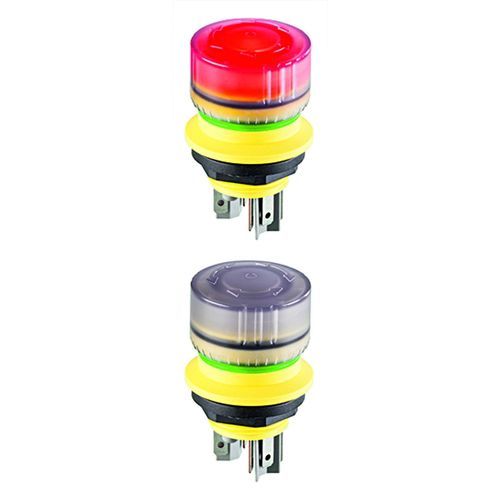 Bouton poussoir d'arrêt d'urgence - mYnitron® YVDOO_R0 - Georg Schlegel GmbH & Co. KG - IP65 / IP67 / lumineux