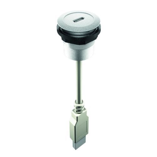 Connecteur électrique USB - RRJ_USB_CA_60 - Georg Schlegel GmbH & Co. KG - jack / rond