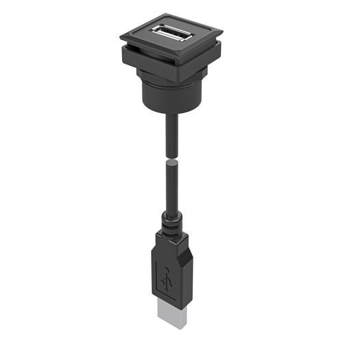 Connecteur de données - OKTRON®-JUWEL OKJ_USB - Georg Schlegel GmbH & Co. KG - jack / USB / carré