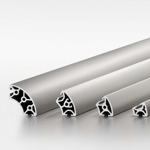 Profilé en aluminium anodisé - 0.0.425.43 - item industrial applications - 45° / 60° / de construction
