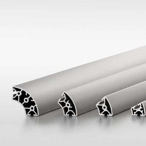Profilé en aluminium anodisé - 0.0.434.73 - item industrial applications - 45° / 60° / fermé