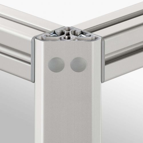 Profilé en aluminium anodisé - 7.0.000.12 - item industrial applications - 45°