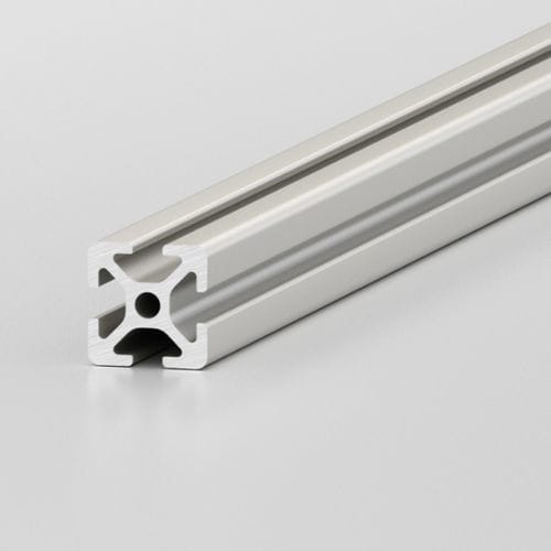 Profilé en aluminium anodisé - 0.0.370.03 - item industrial applications - rainuré / de construction / ouvert