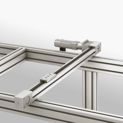 Unité linéaire à profilé - 0.0.655.98 - item industrial applications - à courroie crantée / à servomoteur / compacte