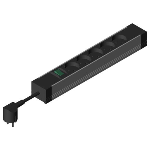 Multiprise avec interrupteur - 0.0.627.43 - item industrial applications - 5 prises