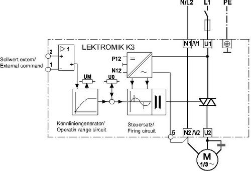 Unité électronique de contrôle de tension - 1.5 - 18 A | LEKTROMIK® K3 series  - KIMO