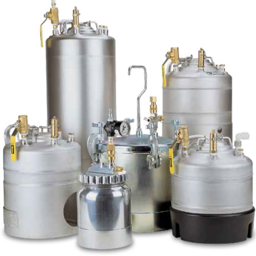 Cuve de stockage - IJ series - Fisnar Inc. - d'alimentation / de liquide en vrac / en métal