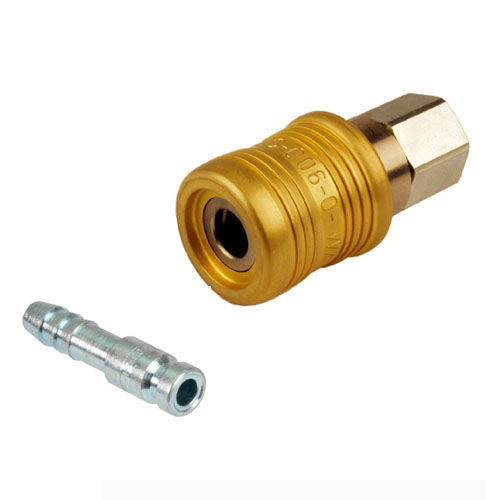 Raccord rapide - LS series - WALTHER-PRÄZISION - pour air comprimé / ISO / DIN