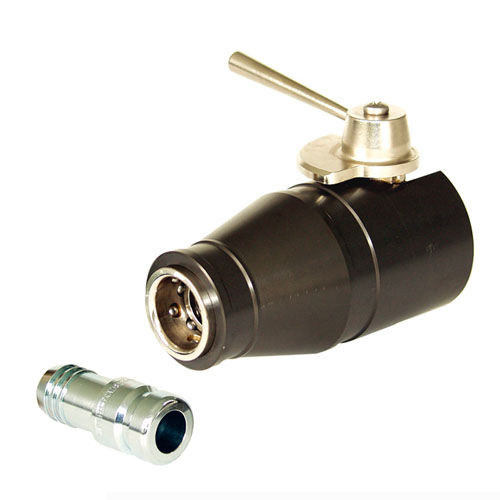 Raccord rapide - LS series - WALTHER-PRÄZISION - pour air comprimé / en laiton nickelé / union