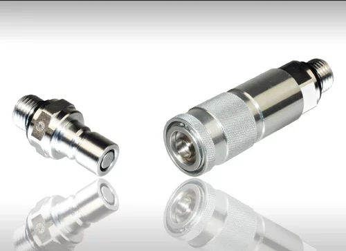 Raccord rapide - FF - WALTHER-PRÄZISION - hydraulique / en acier zingué / à verrouillage automatique