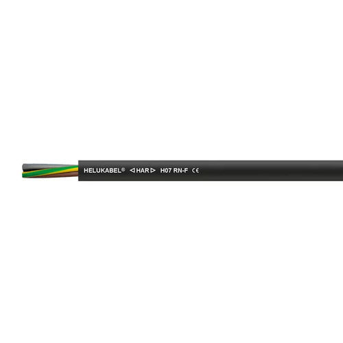 Câble électrique DIN - H07RN-F - HELUKABEL - à retardateur de flamme / résistant à l'huile / résistant aux intempéries