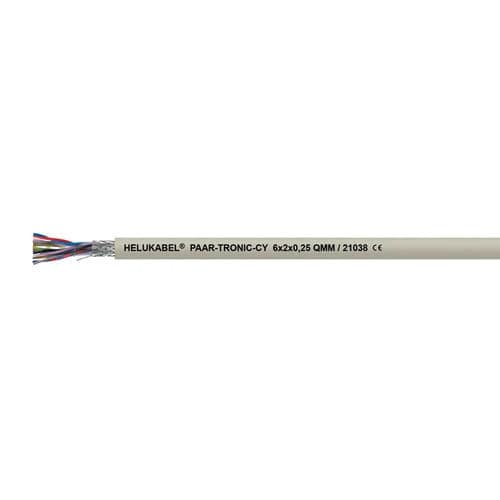 Câble électrique de données - PAAR-TRONIC-CY - HELUKABEL - DIN / à retardateur de flamme / résistant à l'huile
