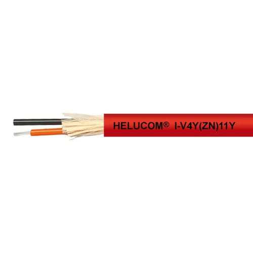 Câble électrique industriel - HELUCOM® I-V4Y(ZN)11Y - HELUKABEL - pour chaîne porte-câbles / pour environnements difficiles