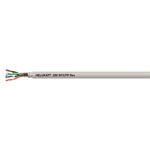 Câble électrique LAN - HELUKAT® 200 - HELUKABEL - SF/UTP / UTP / en cuivre