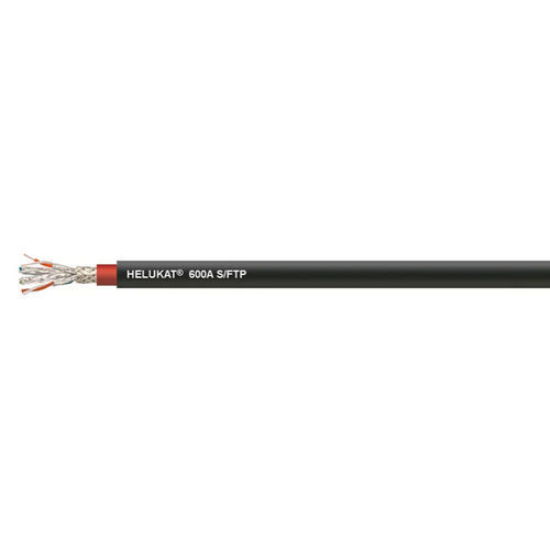Câble électrique LAN - HELUKAT® 600A - HELUKABEL - S/FTP / en cuivre / réseau