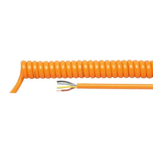 Câble électrique DIN - 85221 - HELUKABEL - multibrin / spiralé / droit