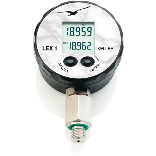 Manomètre avec afficheur LCD - LEX1 - KELLER Pressure AG - fileté / G 1/4 / G 1/2