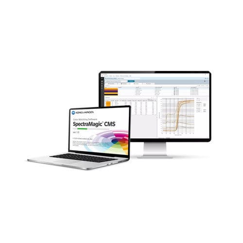 Logiciel de gestion - SpectraMagic&trade; CMS - Konica Minolta Sensing - de formulation / de couleur