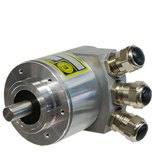 Codeur rotatif absolu - 758D series - ELCIS ENCODER - à arbre plein / monotour / multitour