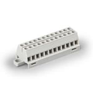 Bloc de jonction sur rail-DIN - ENSTO - push-in / compact