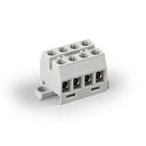 Bloc de jonction sur rail-DIN - ENSTO - push-in / compact