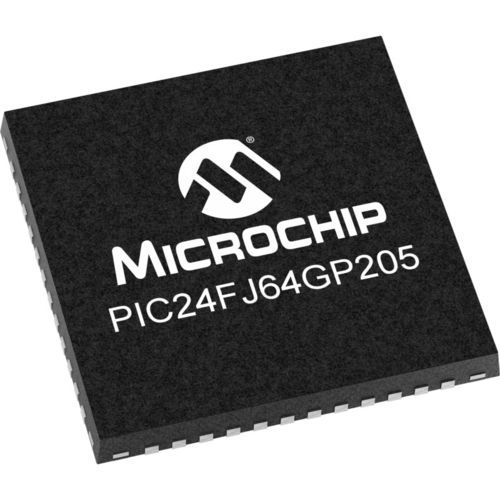 Microcontrôleur 12 bits - PIC24FJ64GP205 - Atmel - pour applications automobiles / basse puissance / analogique