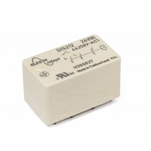 Relais électromécanique 24 Vcc - SIS212 - ELESTA GmbH - 12 Vcc / 110 Vcc / 48 Vcc