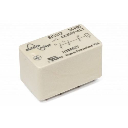 Relais électromécanique 24 Vcc - SIS212 L38 - ELESTA GmbH - 12 Vcc / 110 Vcc / 48 Vcc