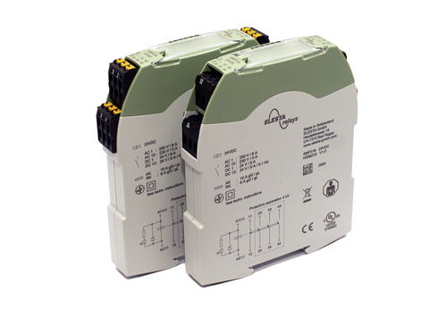 Module relais DC - SMF4 - ELESTA GmbH - AC / électromécanique / sur rail DIN
